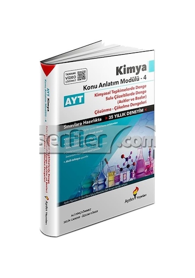 AYT Kimya Konu Anlatım Modülü 4 (Kimyasal Tepkimelerde Denge) -  Aydın Yayınları