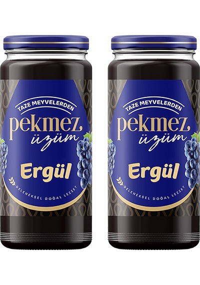 Ergül Üzüm Pekmezi Cam 2 x 600 G