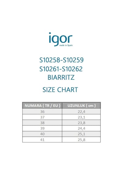 Igor S10258 Biarritz Brillo Sandalet Kırmızı-kırmızı Kırmızı