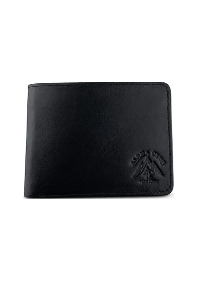 Alphaclub Bag Erkek Hakiki Deri Siyah Çok Bölmeli Cüzdan