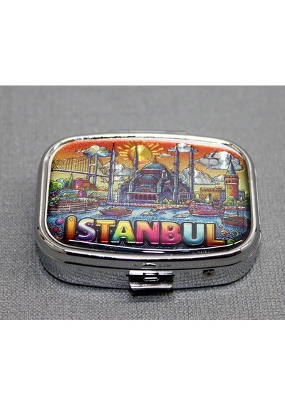 İstanbul Temalı İlaç Kutusu Anahtarlık Alk4371 14745515
