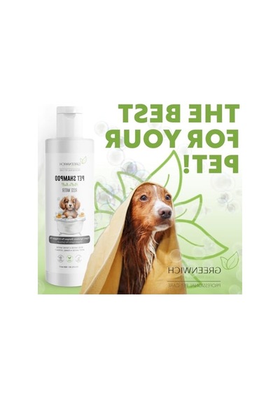400 Ml Organik Kedi Köpek Şampuanı, Tahriş Ve Koku Giderici