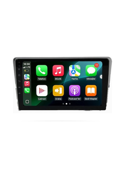 Toyota Avensis 2003-2008 Android Multimedya 4gb Ram/64gb Carplay 9inc Ips Ekran Park Kamerası  9"