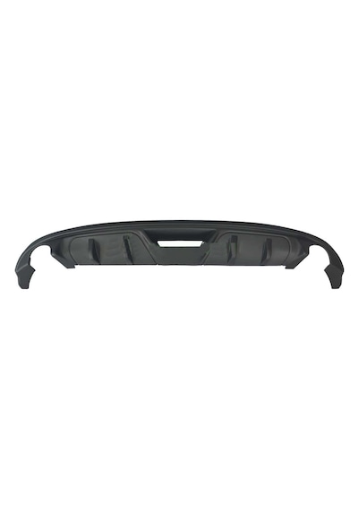 Mazda 3 Difüzör Difizör Plastik Parlak Siyah Çift Çıkış 2014-2019 Arka-bodykit-ek-karlık