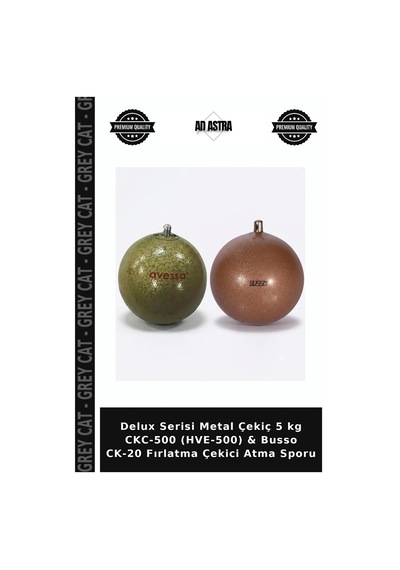 Delux Serisi Metal Çekiç 5 Kg Ckc-500 Hve-500 & Busso Ck-20 Fırlatma Çekici Atma Sporu