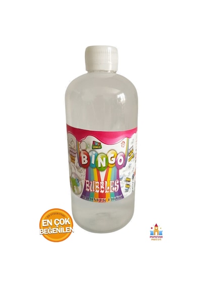 Yedek Baloncuk Solüsyonu - Mini Köpük Oyunları İçin 1 Adet 500 Ml Baloncuk Likiti