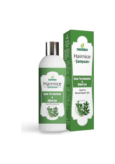 Destek Hairnice Çam Terebentin & Biberiye Şampuan 330 ML