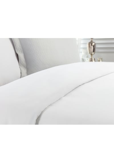 Madame Coco Daisi Tek Kişilik %100 Pamuk Ranforce Düz Nevresim - Beyaz 8684427209264 Beyaz