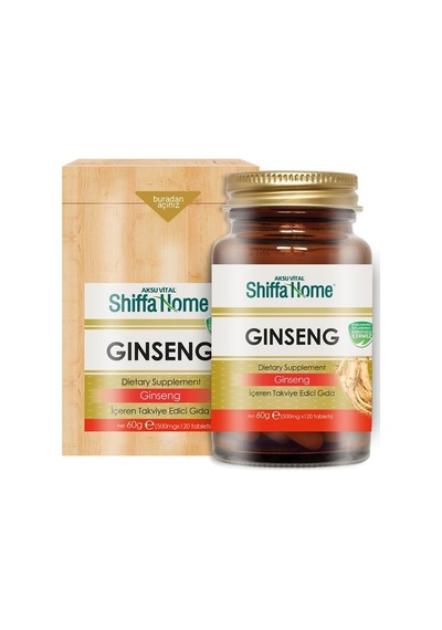 Shıffa Home Ginseng Tablet 500 MG - 120 Tablet Shıffa Home Ginseng Tablet 500 MG - 120 Tablet