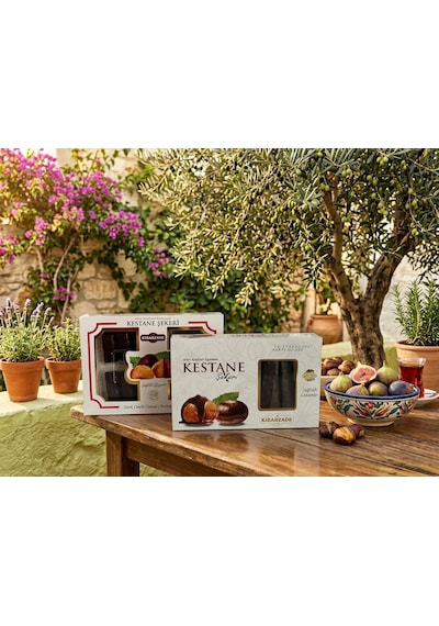 Çikolata Kaplamalı Kestane Şekeri 2 Li Set 125 Gr + 240 G