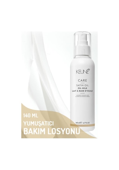 Keune Care Satin Oil Milk Yağ Bazlı Saç Bakım Sütü 140 ML