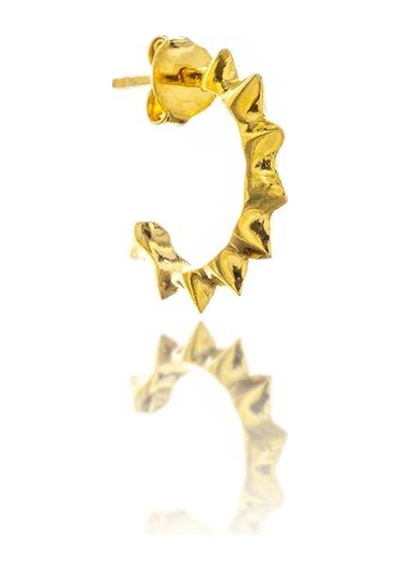 Stay Away Baby Gümüş Küpe-403 Gold