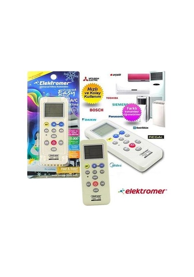 Elektromer Klima Akıllı Kumandası 3728