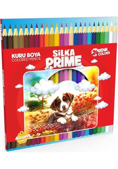 Silka Hex Prime 24'lü Kuru Boya Kalem Seti / Art.1048 Diğer