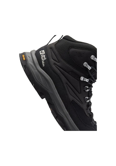Jack Wolfskin 406301 6350 Cyrox Texapore Mıd M Erkek Outdoor Bot Siyah