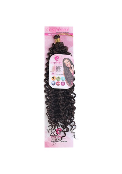 Afro Dalgası / Kahverengi - Mccv-462587 Çok Renkli