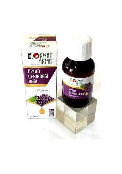 Lokman Aktar Üzüm Çekirdeği Yağı 50 ML