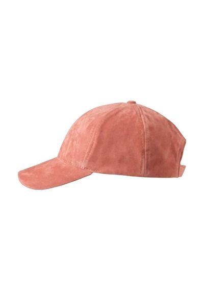 Uniquetrenders Unisex Vegan Süet Şapka Pudra