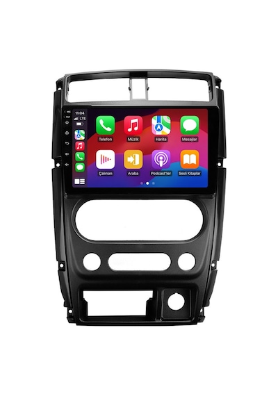 Suzuki Jimny 2006-2017 Android Multimedya Carplay Android Auto Navigasyon Kameralı 8gb Ram 64gb 9"