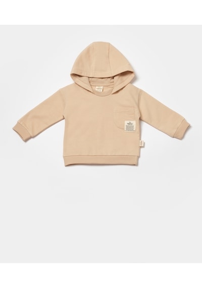 BabyCosy Organik Kapüşonlu Sweatshirt & Pantolon Seti Csy8003 001