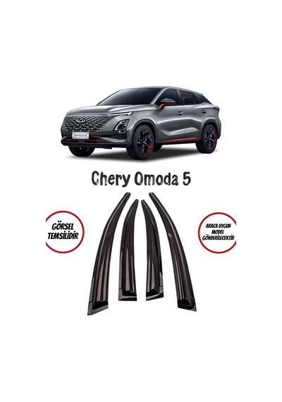 Chery Omoda 5 Cam Rüzgarlığı 4-lü Takım