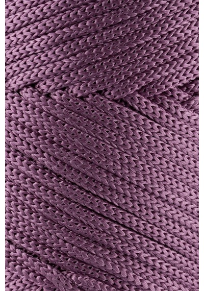 Polyester Makrome İp 3 Mm 250 Gram Makrome İp Mürdüm 120 Metre Supla İp Ve Çanta İpliği