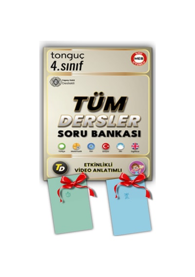 Tonguç 4.sınıf Tüm Dersler Konu Anlatımlı Soru Bankası 3 Ten 4 E Hazırlık Kitabı