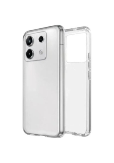 Jenerik Xiaomi Poco X6 Kılıf Lüx Şeffaf Silikon
