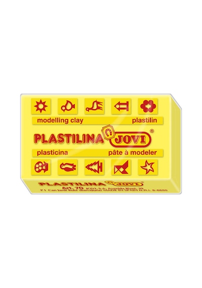 Jovi Oyun Hamuru Plaka 30 Lu 50 Gr Sarı 70/02 Çok Renkli