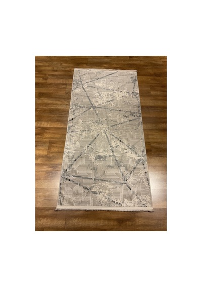 Tuval 1031 Mavi Halı Çok Renkli