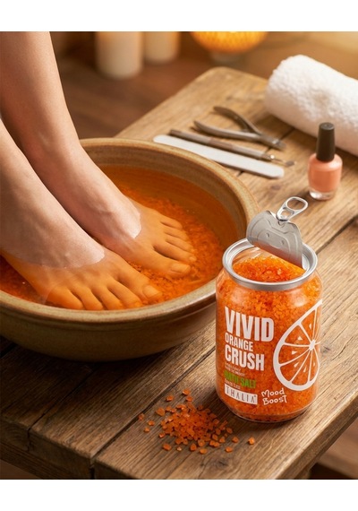 Thalıa Mood Boost Vıvıd Orange Crush Banyo Tuzu Portakal