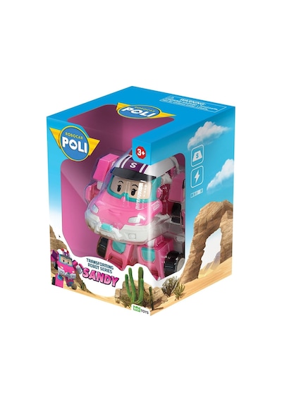 Polı Mrt-0657 Robocar Transforming Robot Figür Sandy