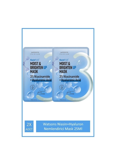 Watsons Niasin+hyaluron Nemlendirici Mask 25ml 2x
