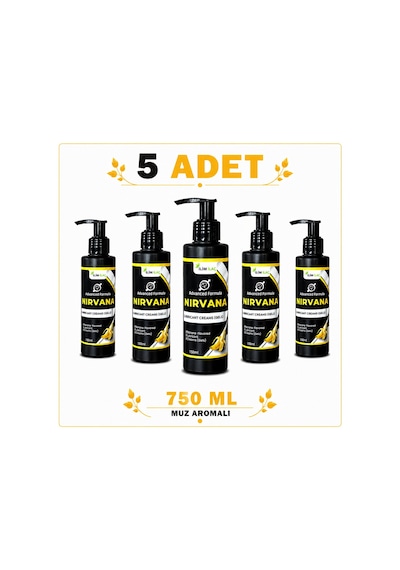 Nirvana Muz Aromalı Kayganlaştırıcı Jel 5 x 750 ML