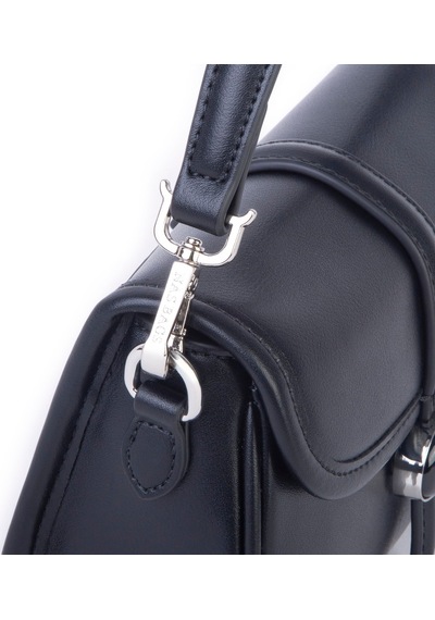 Nas Bag Premium Seri Mini 2li Set Çapraz El Ve Cüzdan Seti Siyah Siyah