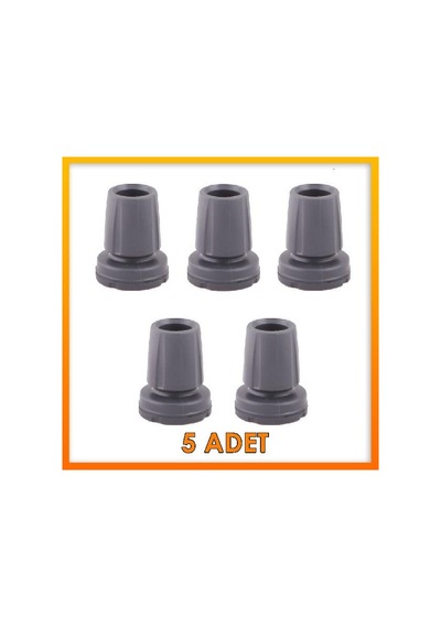 Herdegen Kanedyen Baston İçin Lastik Ucu (5 Adet) 19 - 44 MM