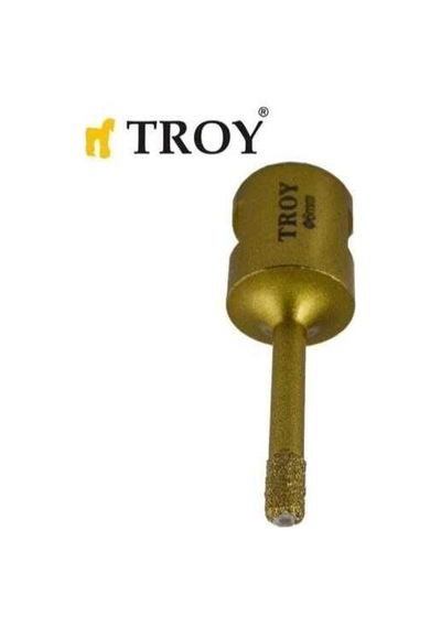 Troy 27450-06 Avuç Taşlamalar İçin Seramik Kuru Elmas Delici, 6mm