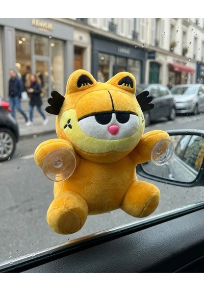 25 Cm Garfield Peluş Oyuncak Yastık Garfield Oyuncak Araba Dekoru Oyuncak Araba Oyuncağı Kedi Oyuncak Kedi Yastık Peluş Kedi Oyuncak Garfield