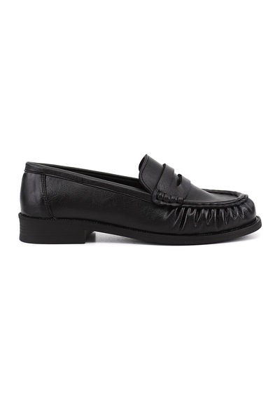 Gönderir Kadın Siyah Loafer Ayakkabı Ddza87335885