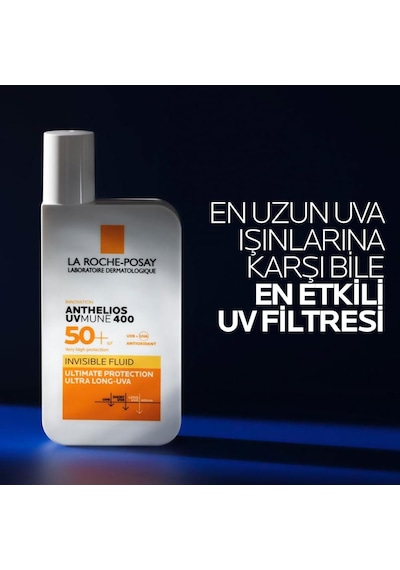 Anthelios Uvmune 400 Fluid İnvisible Spf50+ Güneş Kremi 50 Ml