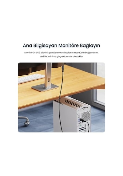 Usb A Printer Tarayıcı Yazıcı Data Kablosu 5 Metre
