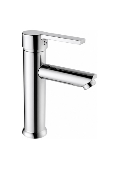 Delta Kompakt Lavabo Bataryası Tek Kollu Banyo Armatürü, Krom
