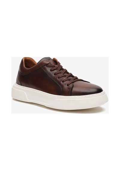 Greyder 64822 Erkek Hakiki Deri Sneaker Ayakkabı Kahve