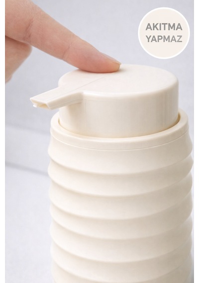 Krem Plastik Sıvı Sabunluk Pompalı El Sabunu & Bulaşık Deterjan Dispenseri Diğer