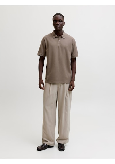 Jack & Jones Austin Erkek Kahverengi Polo Tişört 12268130-fcn