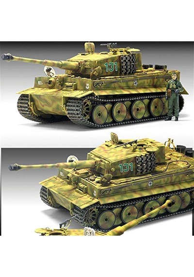 Academy 13287 1/35 Ölçek, Tiger-ı Mid. 70.yıl Normandiya Çıkartması Tankı, Plastik Model Kiti-49151