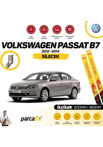 Vw Passat İnwells Muz Silecek Takımı 2012-2014 B7