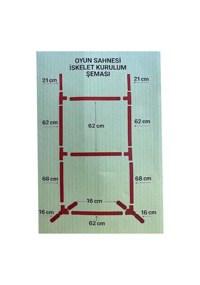 Mol-316 Role Paly Tiyatro Sahne - Temz-889132 1 Adet