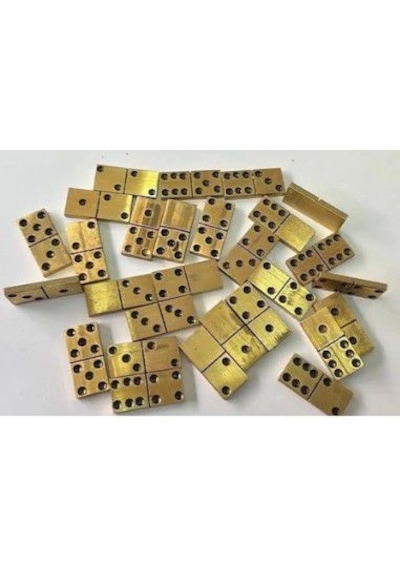Star Domino Zamak Büyük Boy Domino Oyun Seti