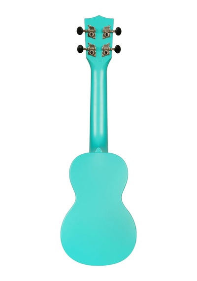 Kala Waterman Recycled Soprano Ukulele Aqua Mist - Glow In The Dark